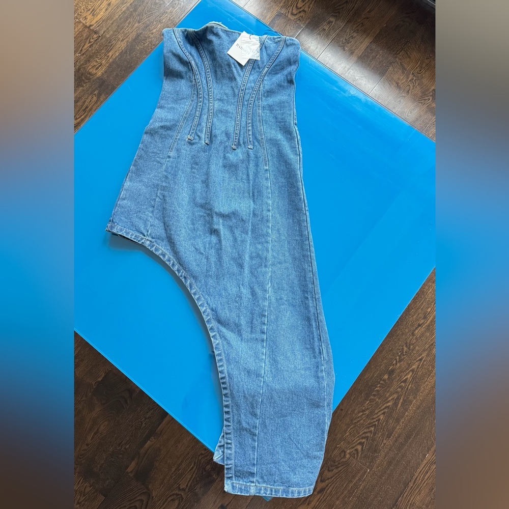 Bardot Light Blue Denim Skirt